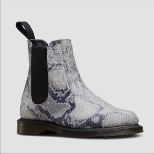 DrMarten Flora Asciano Snake Skin Boots